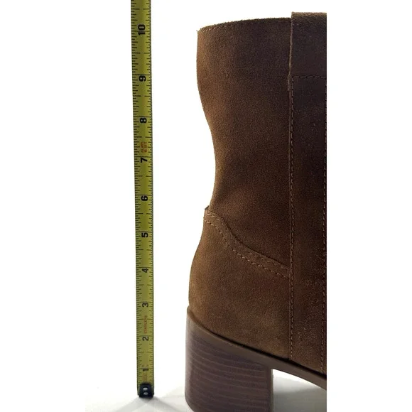Steve Madden Romney Brown Suede Pull On Booties Womens Size 8.5M New $160 - Picture 8 of 12
